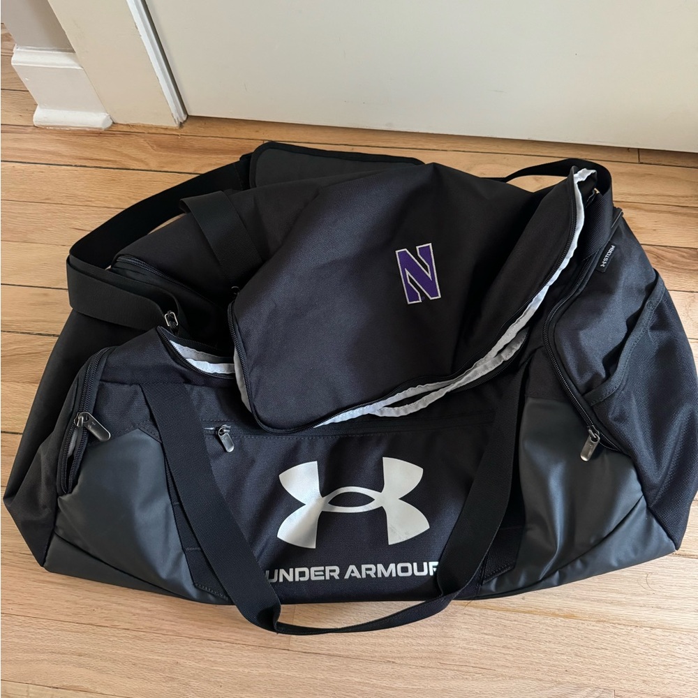 Under Armour Storm Duffel Bag Northwestern University NEW